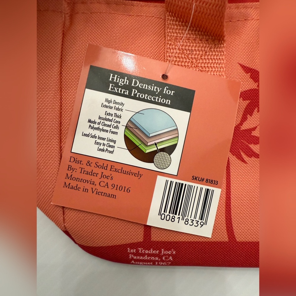 Trader Joe's Insulated Mini Tote Bag - Picture 11 of 15